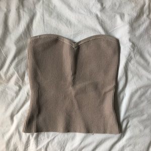 Babaton Sculpt Knit Sweetheart Top